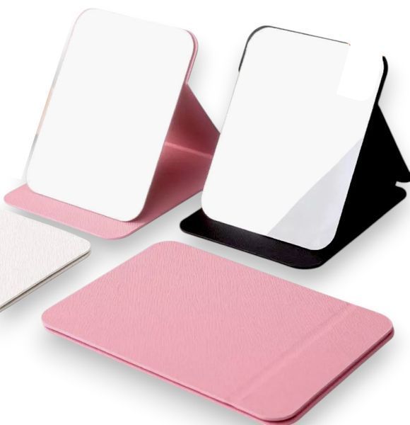 Зеркало с LED подсветкой Folding Makeup Mirror 806 &mdash; чёрное, идеальное решение для макияжа в любом месте! KK-0031 фото
